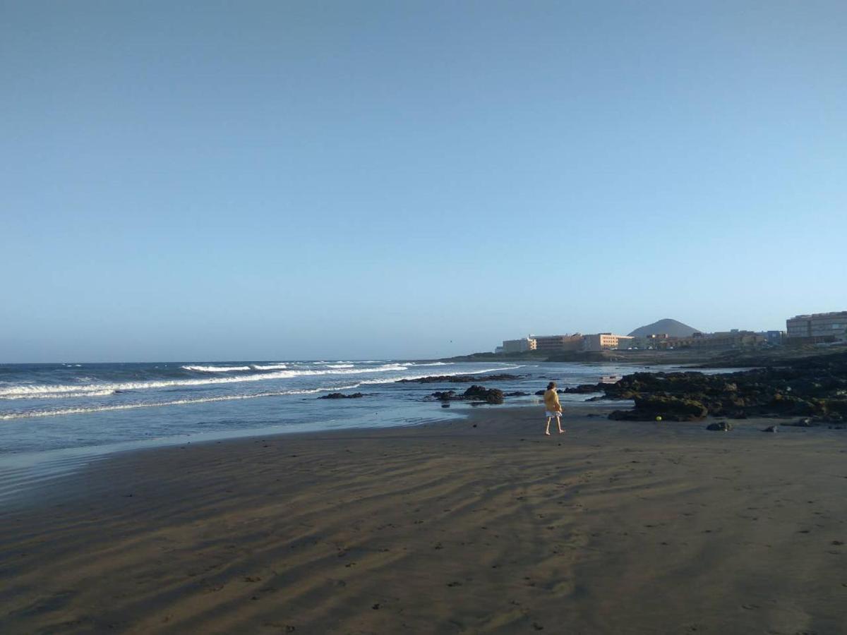 Luminoso Adosado Frente Al Mar Villa El Médano Exterior foto